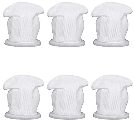 6 Stück Schmutzfilter Filter Zubehör Ersatzteile Ersatzfilter für Vorwerk Akkusauger VC100 VC 100