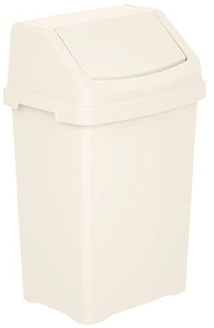 Casa 25L Swing Bin Cream