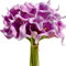 Mandy's Künstliche Calla-Lilien, Lavendel, Seide, 34 cm, für Zuhause, Küche und Hochzeit, 20 Stück