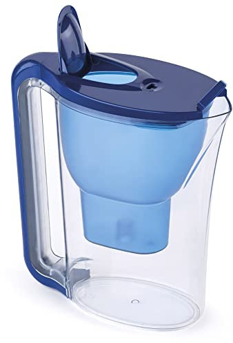 JATA HOGAR HJAR1003 - Jarra Filtradora de Agua de 3,5 litros. Incluye 6 filtros iónicos. Reduce la cal, cloro y residuos de cobre. Agua con sabor y pureza