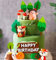JeVenis Woodland Geburtstag Deko Tortenaufleger Waldtiere Tortendeko Waldtiere Geburtstag Wald Tiere Kuchen Toppers Eichhörnchen Igel Schnecke Kuchen Figuren
