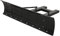 vidaXL Schneeschild für Gabelstapler 150x38 cm Schwarz