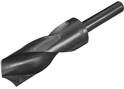 QUARKZMAN 1/2 Tige 30 mm Foret Mèche x 1 Pièce Haute Vitesse Acier 9341 Réduction Forets Queue Hélicoïdale pour Industrie Accueil Aluminium Metal, [Nitride Enduit, Noir]