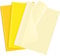 NEBURORA Sortiertes Gelbes Seidenpapier Set 60 Blatt Geschenkpapier Kunstpapier Kunsthandwerk 3 gelbe Farben für Sonnenblumen Mottoparty Dekorationen, DIY Herbst Thanksgiving Geschenkverpackung