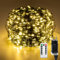YRHome Kupferdraht Lichterkette 150M 1500 LEDs Weihnachts Beleuchtung Wasserdicht Warmweiß mit 8 Modi Fernbedienung Timer IP44 Wasserdicht Weihnachtsbeleuchtung Außen Innen Balkon Garten