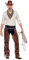 WILBERS & WILBERS 330450 - Chaps Jesse für Cowboy, Sheriff, in hoher Qualität, für Karneval, Western Partys, 56