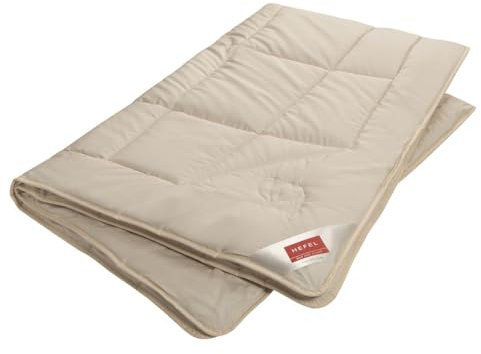 Hefel Camel Dream Couverture en poils de chameau pour toutes les saisons 360 g/m² Naturel (155 x 200 cm)