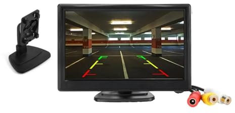 Rückfahrkameras 5 Zoll Auto Monitor TFT LCD Video Eingang 5 HD Digital 16:9 800 * 480 Bildschirm 2 WayFür Reverse Rückansicht Kamera DVD VCD Auto Einparkkamera