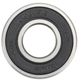 HLAQHL Kugellager for die Hinterradnabe 6001RS Hochgeschwindigkeits-Präzisionslager, kompatibel mit Xiaomi M365 Pro 1S, kompatibel mit Ninebot G30 All Electric Scooter(1 pcs)