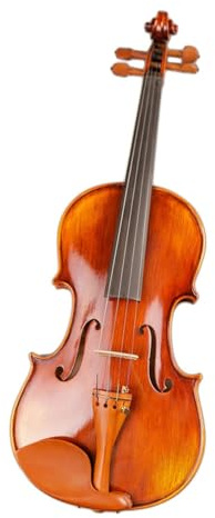 Erwachsenen geige Anfänger Handgemachte Natürliche Muster Violine Luftgetrocknete Weiß Kiefer Ahorn(1/4)