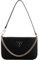 GUESS Damen Noelle Mini Top Zip Shoulder Handtasche, Nero