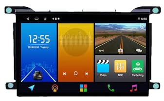 KGAIXN Android 13 navegación del Coche para Citroen DS5 2011-2018 con CarPlay Android Auto 7 Pantalla Táctil Radio Coche con WiFi/GPS/FM/RDS/DSP/USB/BT Apoyo Mandos Volante(U20 2+32GB)