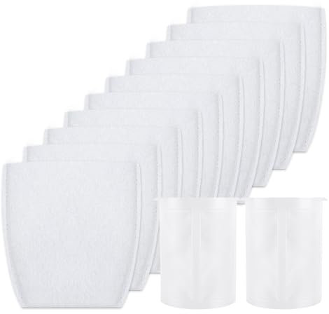 KEEPOW 443060-3 - Juego de 6 prefiltros y 2 prefiltros para Makita CL100 / 106/180 DCL180 accesorios de aspiradora, prefiltro parte 451208-3