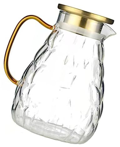 OFFSCH Jarra De Europeo Tapa Recipiente Para Agua Fría y Bebidas Para Sala De y Cocina