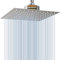 Voolan Soffione Doccia a Pioggia con Filtro, Soffione Doccia a Pioggia Grande ad Alto Flusso in Acciaio Inossidabile, Filtro per Soffione Doccia a Cascata per Acqua Dura (25cm Nichel Spazzolato)