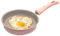 12cm Mini Frying Pan for One Egg, Non Stick Frying Pan Small Egg Pan with Mineral Coating, Pink Pancake Pan for Breakfast Portable Omelet Nonstick Frying Pans for Gas Stove Induction Hob
