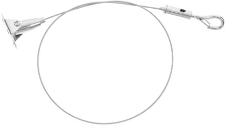 DIYEAH Lámparas E Iluminación Alambre Grueso Cable De Acero Inoxidable Cable De Lámpara Cable De Exterior Cable Para Colgar Cuadros Cable De Alambre Colgador Cuerda Para Colgar Alambre