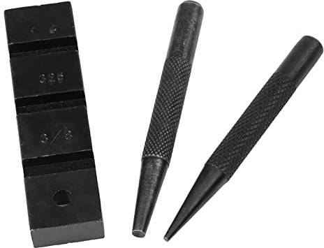 Yosoo Health Gear Pocket Chain Breaker Joiner Tool Set Carbon Steel Handy Portable Design for 1/4 3/8 .325 .404 Pitch Chain Repair with Compact Size