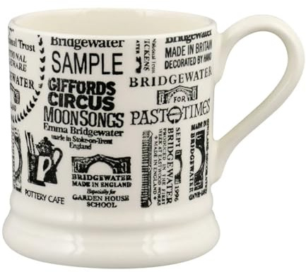 Emma Bridgewater BACKSTAMPS from 40 Years 1/2 Pint Mug