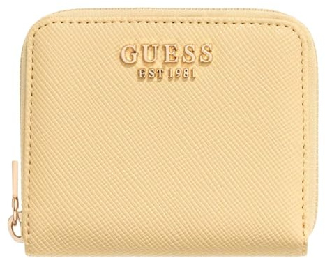 GUESS Geldbörse Serenova SLG Small Zip Around Yellow hellgelb
