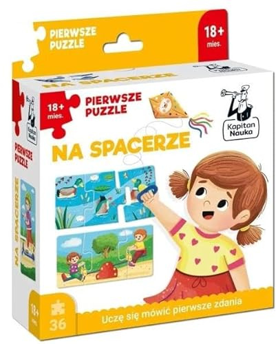 Kapitän Wissenschaft. Erstes Puzzle Beim Spaziergang