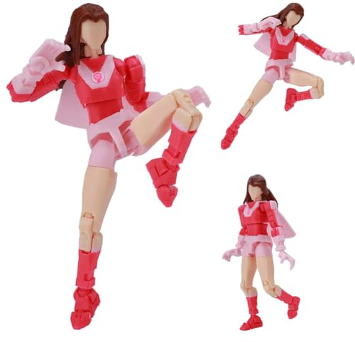 Zhongkaihua Atom Eve Figur, 13,5 cm, bewegliche 3D-gedruckte Actionfigur mit austauschbaren Händen, Anime-Modell, Statue, Sammlerstück, Schreibtischdekoration, Ornament