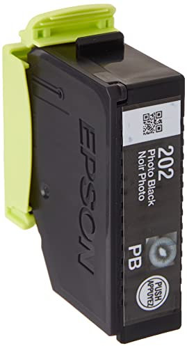 Epson Original 202 Tinte Kiwi (XP-6000, XP-6005, XP-6100, XP-6105), fotoschwarz