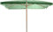 bauer Ombrellone da Giardino 2x3 m Palo Ø48 mm in Legno Verde