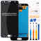 SRJTEK Für Samsung Galaxy J3 2017 J330 / J3 Pro 2017 J330 DUOS J330G J330L J330F J330FN J330DS J3300 12,7 cm (5 Zoll) LCD-Display Touchscreen Digitizer Glas Assembly Full Replacement Part (Schwarz)