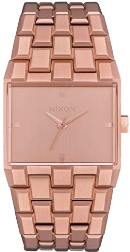 Nixon Unisex Armbanduhr Ticket All Rose Gold