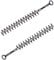 Cancanle 1 Paio 18 (450mm) Sostituzione Set di Lame per tagliasiepi per Stihl HS45T Sostituisce 4228710 6050