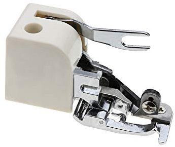 BestTas Pince coupante de côté à Coudre et de Coupe de Fixation Surjeteuse de biche Pied presseur Machines à Coudre Accessoire de Fixation pour Tous Les Tige Basse (Blanc)