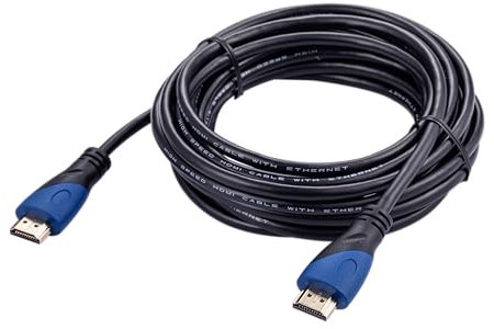 15M HDMI Cable High-Speed 4K HDR 18Gbps Ethernet Audio Return Channel Gold-Plated 2.0 60Hz UHD ARC Universal Compatible with HDTV Projector, Gaming Console Laptop Home Theater