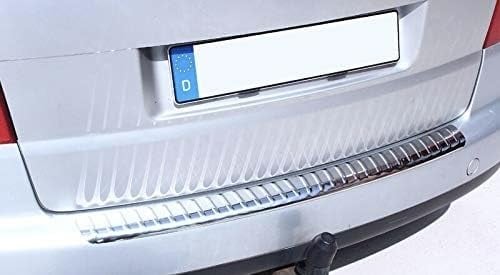 Ladekantenschutz Edelstahl CHROM kompatibel für VW TOURAN I | TYP 1T1, 1T2 | BJ 2003-2010 | premium Qualität von RECAMBO