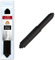 Toilet Paper Holder Spring Rod | Toilet Paper Roller Replacement | Standard & 7 Inch Size Toilet Paper Holder Replacement Rod (1, Black)