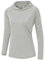 donhobo Damen Sport Langarm T-Shirts Training Fitness Kleidung Pullover Sweatshirts Longsleeves Laufshirt mit Daumenloch (Hellgrau, M)