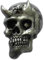 Generisch Teufel Totenkopf Skull Eisernes Kreuz Iron Cross Rebel Gürtelschnalle Gürtel