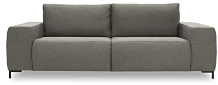 LOOKS by Wolfgang Joop Looks VI Designer Bigsofa, Sofa, Polstersofa, grau, 242 x 88 cm
