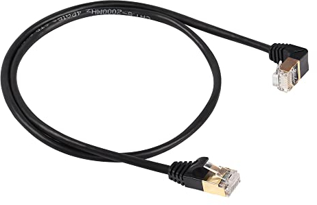 SinLoon Câble Ethernet RJ45 Cat8, mâle vers mâle, câble réseau Cat8 haut débit, 40 Gbit/s, 2000 MHz, cordon de raccordement SFTP, pour routeur, modem, serveur, etc (UP)