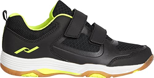 Pro Touch Unisex Innenschuh Rebel Iv VLC J Walking-Schuh, Black Yellow Light G, 36 EU