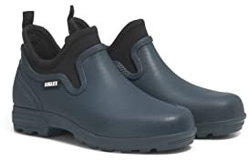 Aigle Women's Lessfor Plus 2 Clog, Storm Blue Black, 36 EU