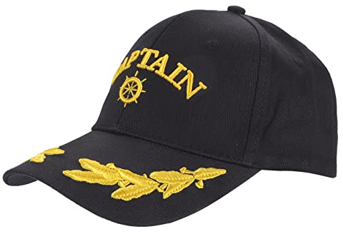 Toddmomy KapitäNsmüTze Herren: Kappe KapitäN,Verstellbare Captain Kappe,Basecap KapitäN CapitainsmüTze