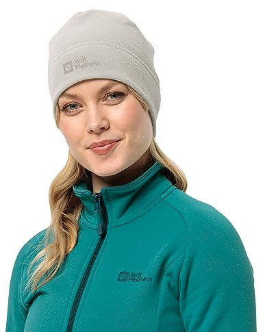 Jack Wolfskin Unisex Erwachsene REAL Stuff Beanie-Mütze, Dove, One Size