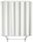 Syiboo Duschvorhang Weiss 150x90cm Duschvorhäng Anti Schimmel,Wasserabweisend Stoff Duschrollo Waschbar,3D Draussen Bad Vorhang Schnell Trocknend,Badewanne Badezimmer Decor Vorhänge
