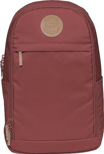 Beckmann, Rucksack Urban Autumn Red, für Schule Uni Arbeit Freizeit, mit extra Laptopraum, 30L, Red