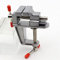 Schraubstock für Bohrmaschinen, 8,9 cm, Aluminium, Miniatur-Ingenieur-Schraubstock, Klemme, kleine Juweliere, Hobby, Klemme auf Tisch, Backen, Drehgelenk, Schmuckwerkzeug, Heimwerker, Bohrmaschine,