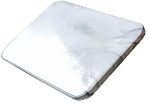 Milisten Tabla De Cortar De Marmol Placa Marmol Tabla De Quesos De Marmol Tabla Tablero De Pastel De Tabla De Cortar Marmolada Tabla para Cortar Pasteles Tabla De Marmol Rectángulo Mármol