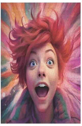 Pixie - 1000 Teile Puzzle – - Hochauflösendes - Gelegenheitsspiel – 1000 Teile Holzpuzzle 1000 PCS