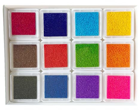 Chaies Safe Finger Paints, Paints Crafts Finger Painting Kit | 24 Colors Funny Art Painting Crafts for Boys Girls Birthday Gift