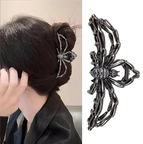 Halloween Clip Metal, Metal Pinza Pelo Halloween, Accesorios Hair Halloween, Mujere Metal Clip Halloween, Metal Pinzas Cabello Halloween, Metal Hair Clip Halloween, para Mujeres Niñas (A)